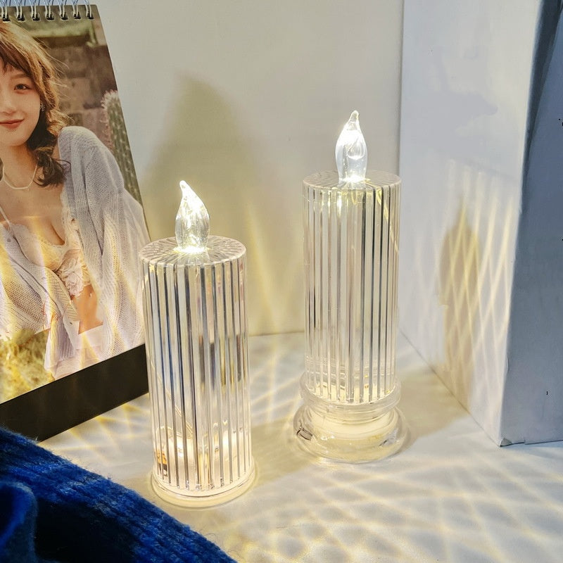 💕 Velas LED románticas sin llama