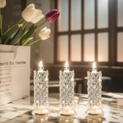 💕 Velas LED románticas sin llama