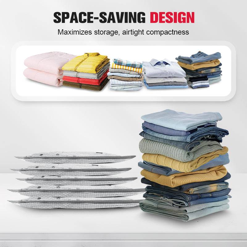 Travel Vacuum Storage Bags & Portable Pump Set