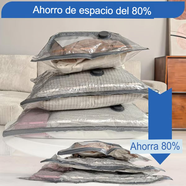 Bolsas de almacenamiento al vacío con bomba eléctrica USB
